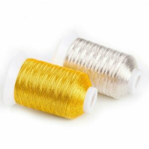 metallic thread