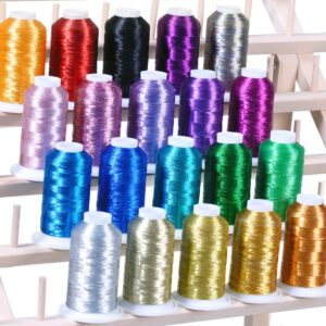 metallic thread