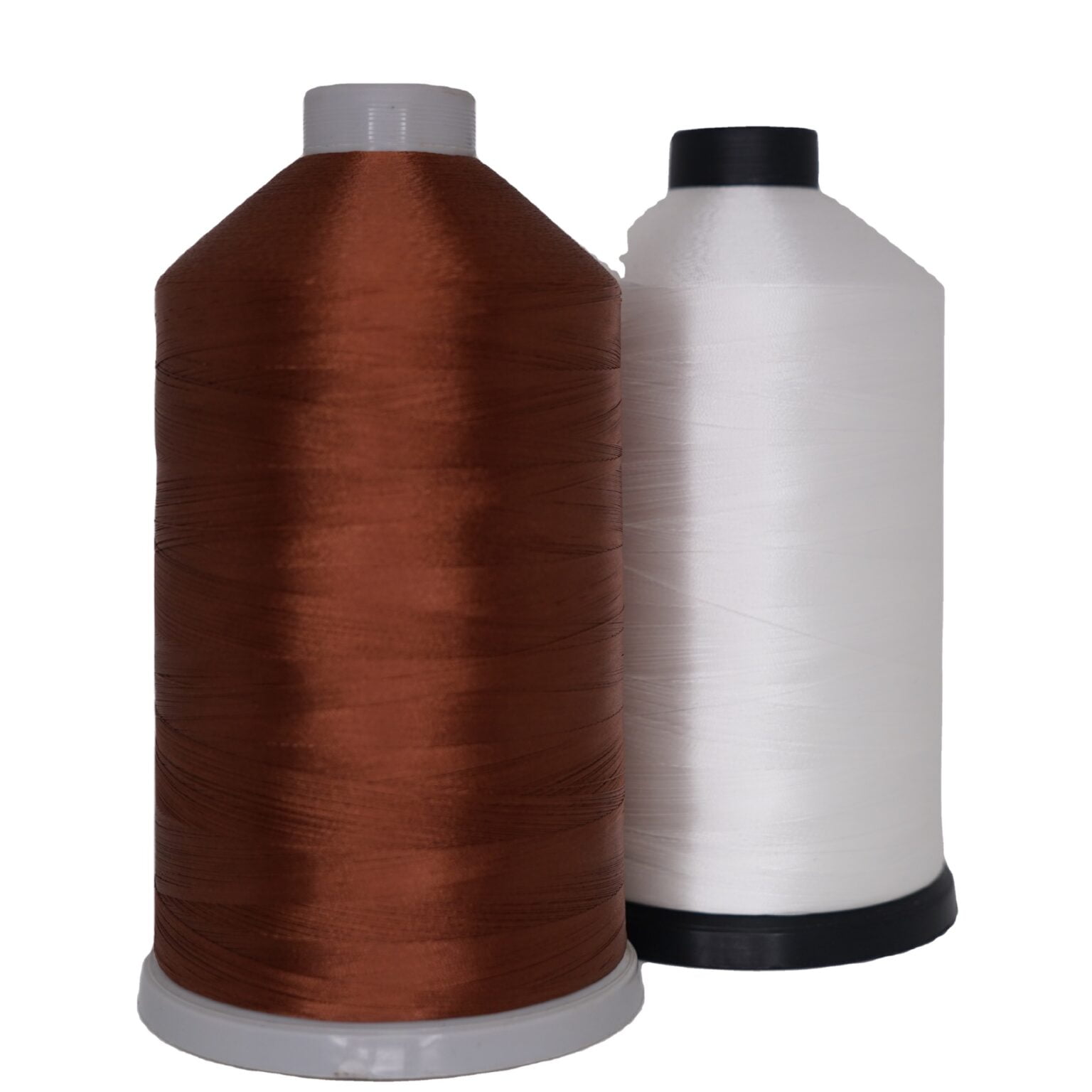 High tenacity polyester thread for industrial sewing machine, leather